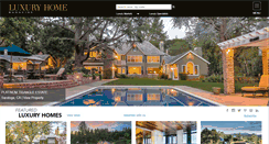 Desktop Screenshot of luxuryhomemagazine.com