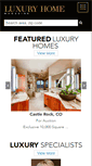 Mobile Screenshot of luxuryhomemagazine.com